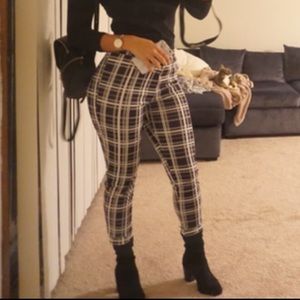Plaid pants